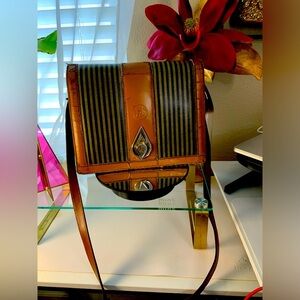Vintage Leather FENDI PROJECT BAG